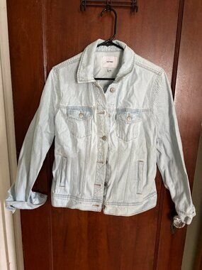 NWT - Light Blue Denim Jacket, Old Navy, Size L